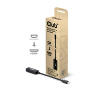 Club3D Adaptér miniDP 1.4 na HDMI, 4K120Hz nebo 8K60Hz HDR10+, M/F, 9cm