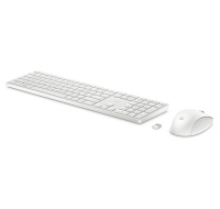 HP 655 Wireless Mouse and Keyboard CZ-SK White