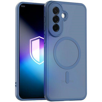 3mk ochranný kryt Misty MagCase Blue pro Samsung Galaxy A37