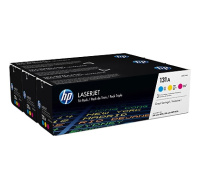 HP 131A CMY LJ Toner, 3-pack, U0SL1AM (1,800 / 1,800 / 1,800 pages)