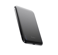 BMX SolidSafe™ Air Titanium 5K Qi2 Wireless Magnetic Power Bank, Black