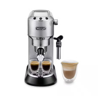 DeLonghi Dedica Style pákový kávovar, 1300 W, Cappuccino systém, stříbrná