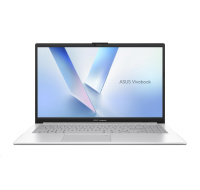 ASUS NTB Vivobook Go 15 (E1504FA-BQ2554W), R3 7320U, 15.6" FHD, 8GB, 512GB SSD, Radeon, W11 Home, Cool Silver