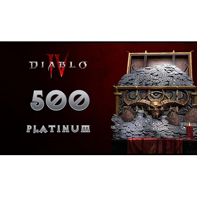 Diablo IV - 500 szt. Platyny (Xbox One/Series X) klíč MS Store