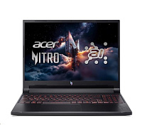 ACER NTB Nitro V 16 AI (ANV16-42-R0R5),Ryzen 5 240,16"WUXGA,16GB,512GB SSD,RTX 3050,Linux,Black