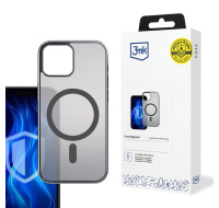 3mk ochranný kryt Frosty MagCase Black pro Apple iPhone 15 Plus